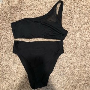 STUNNING black two piece